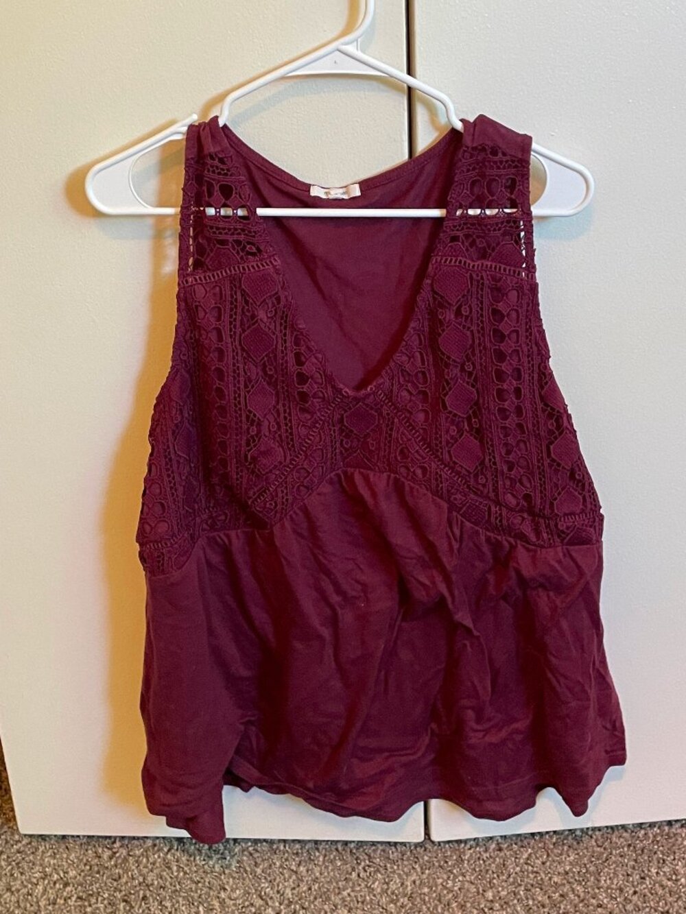 Purple Maurices Plus Top